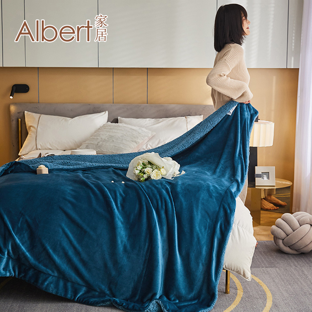 【Albert bedding】Flannelblanket_JungleGreen, , large