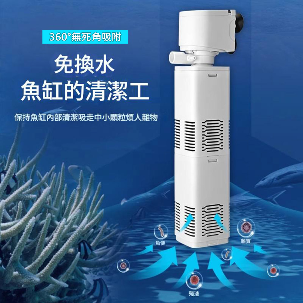 4-in-1 filter motor 25W (square barrel) JY-900F (AQ-WP3000FB), , large