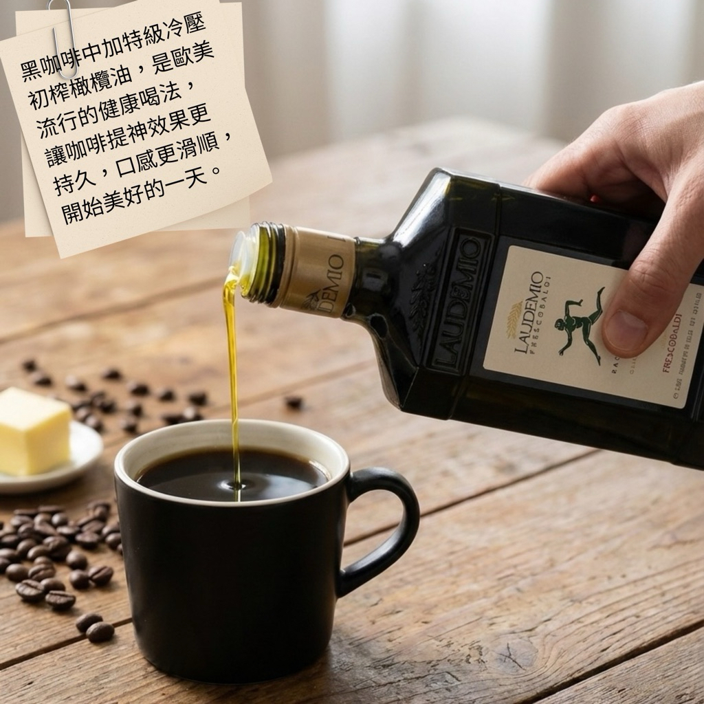 義大利 橄欖油 特級初榨 冷壓｜多酚876毫克/公斤｜Laudemio 500mlx1瓶, , large