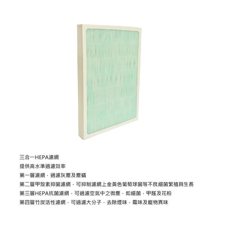 ECOMO AIM-AC30 AC30 HEPA 原廠濾網 空氣清淨機 空淨機 濾網 專用濾網, , large