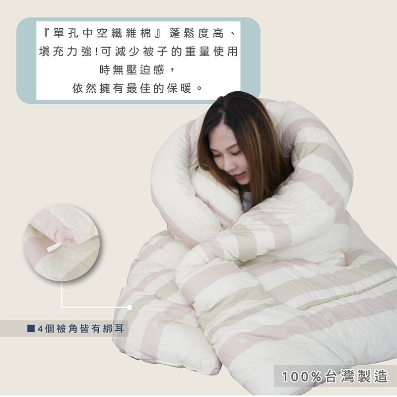 ［熊棉］日式輕羽科技纖維柔軟被, , large
