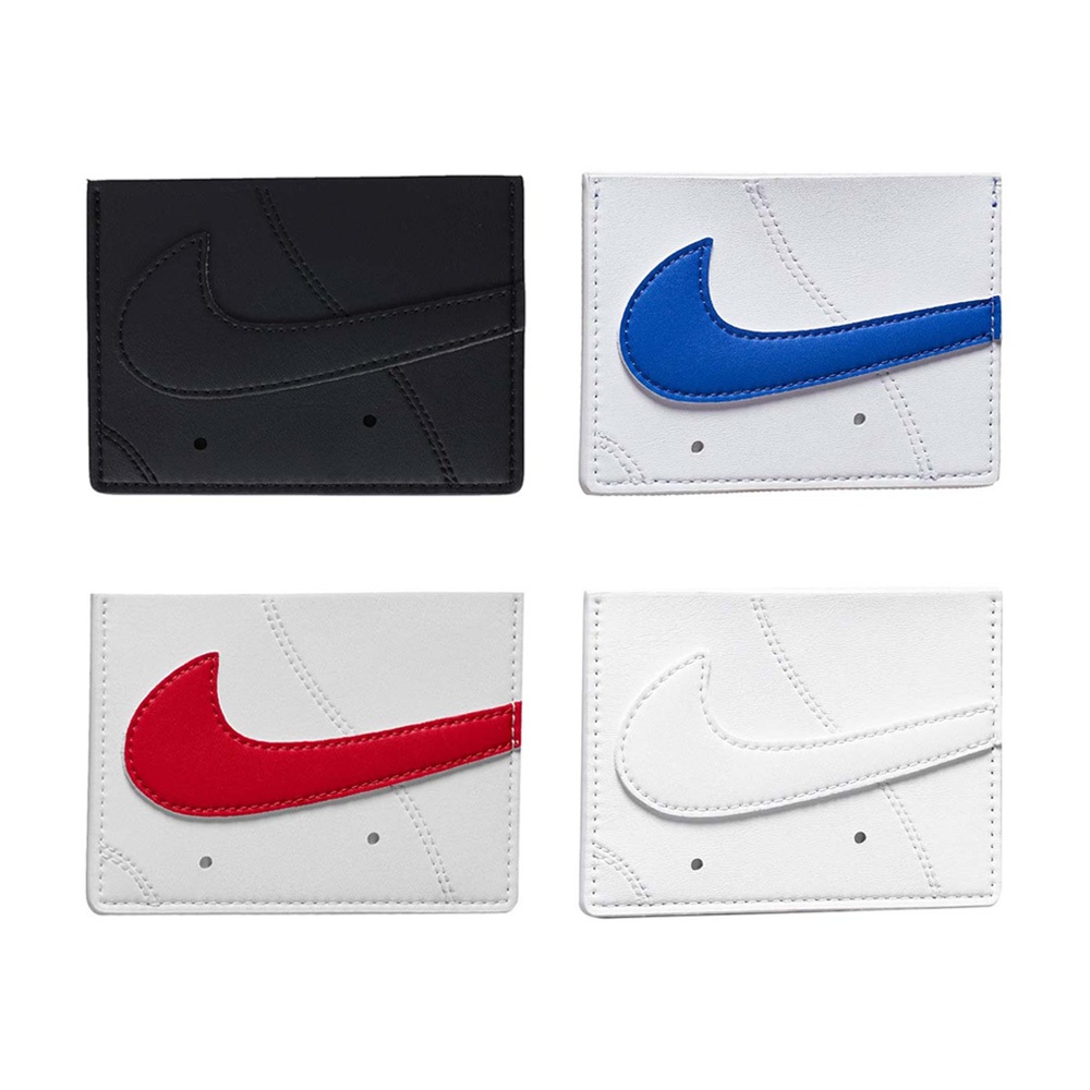 NIKE ICON AIR FORCE1 卡片夾 票卡夾 名片夾 證件夾 證件套 錢包 輕薄 小巧 時尚 黑 白 藍 紅