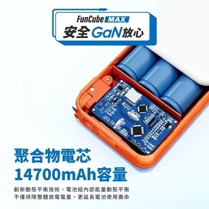 【Leo手機周邊專賣店】PHILIPS飛利浦   急速快充多合一行動電源 / DLP6350CW/96, , large