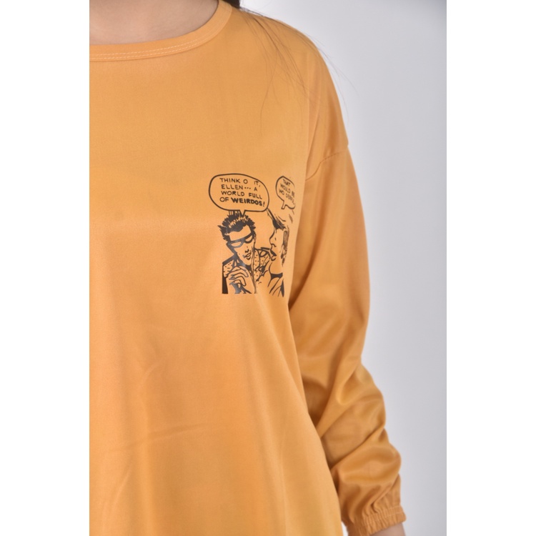 (S) leisure wear格紋黃色套裝二手衣, , large