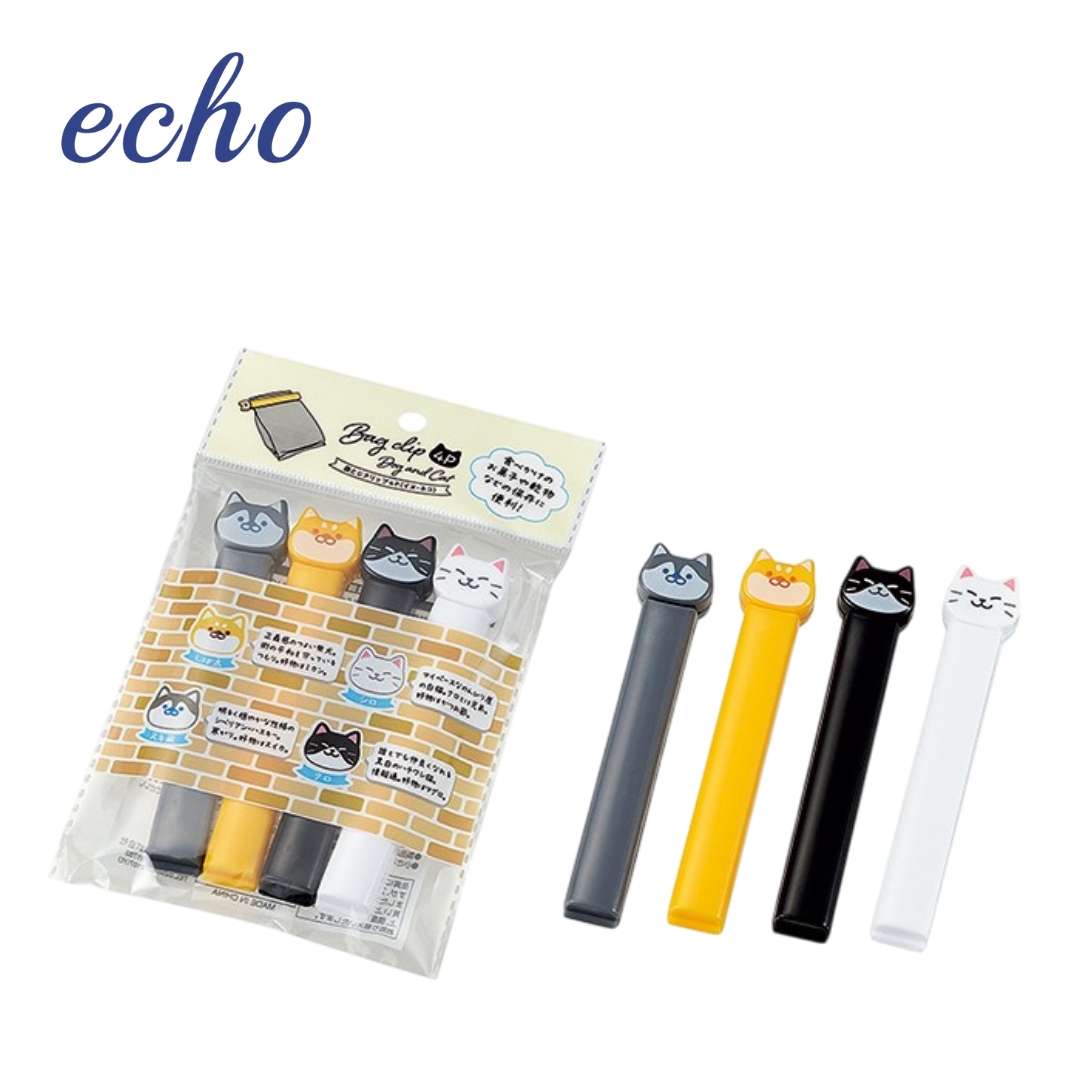 【HIYASU日安工坊】ECHO 貓狗 封口夾, , large
