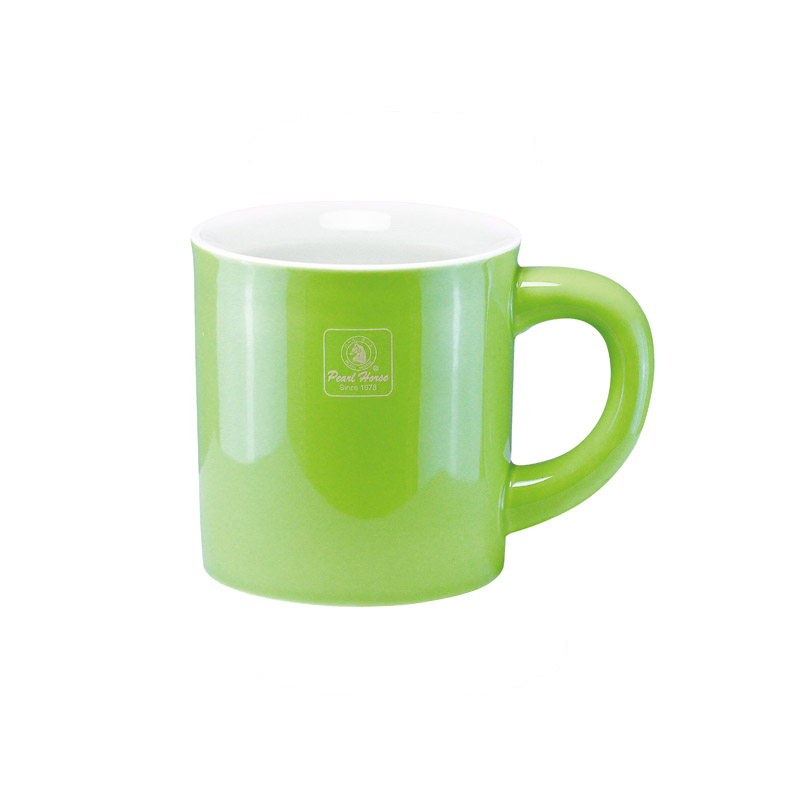PEARL HORSE Heavy Ceramic Mug – JA-C400-G (Green), , large