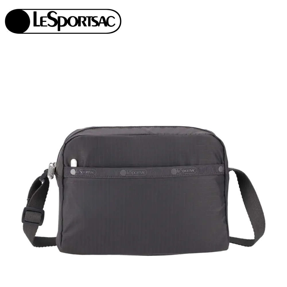 |快速出貨|Lesportsac DANIELLA CROSSBODY 拉鍊斜背包 側背包 送禮-夜幕灰, , large