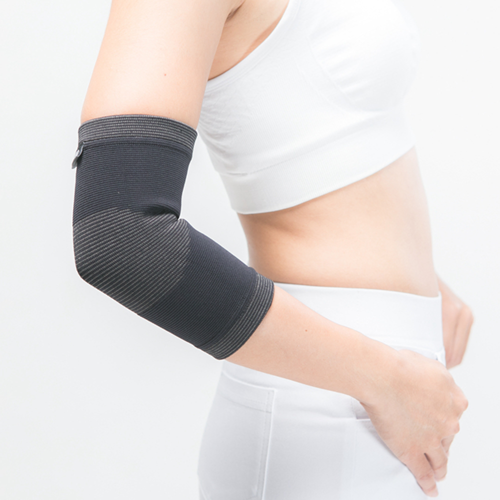 【anytime安您泰】竹炭強壓型護肘VA-6121(未滅菌)2入, , large