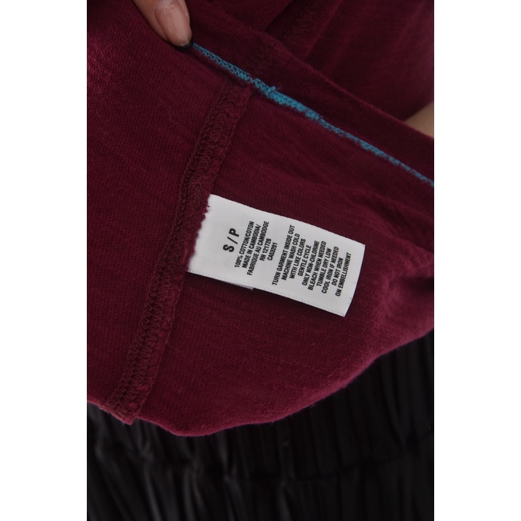 (S) aeropostale印花紅色短袖上衣二手衣, , large