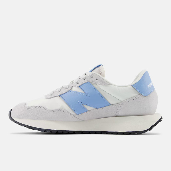 Kixpress-New Balance 女 休閒鞋 運動 復古 NB 237 B楦 緩震 舒適 簡約 穿搭 天藍 [WS237YC], , large