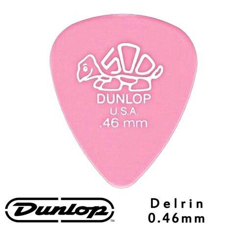 Jim Dunlop Delrin 41R 0.46mm Pick (三片、十片組)【敦煌樂器】, , large