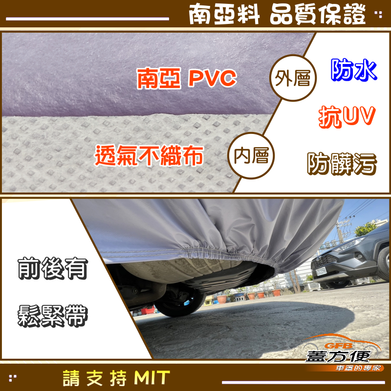 【蓋方便】新白雲（D型）台灣製高週波防水南亞耐曬車罩《賓士》C-Class Coupe/Cabriolet, , large
