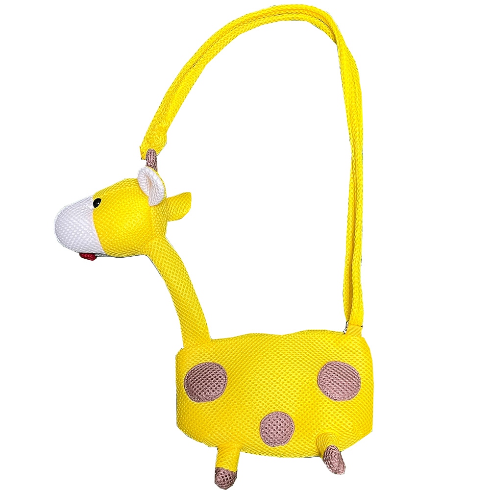 【可愛造型 獨家設計 可機洗 保固】長頸鹿 斜背包 側背包 斜背包女 側背包女 可愛包包 禮物, , large