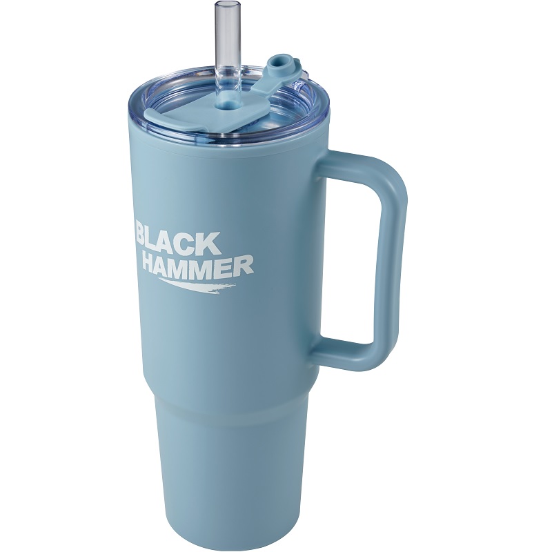 BLACK HAMMER 雙層繽FUN杯1150ml, 藍, large