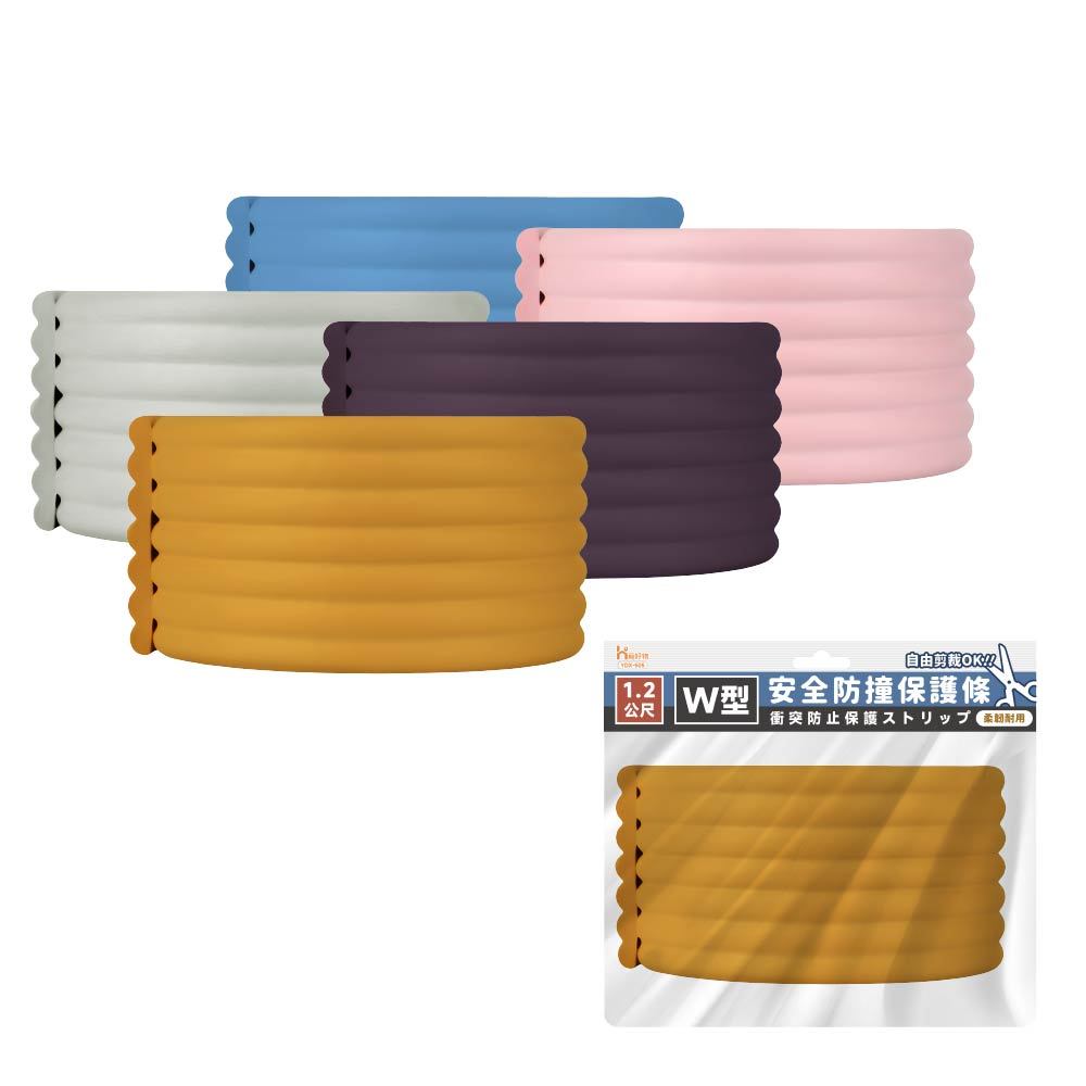 w型防撞條 防撞條 幼兒防撞條 加厚型防撞條 兒童防撞泡棉 防護條 【Ho覓好物】加厚防撞條 防撞貼條 YDX505, , large
