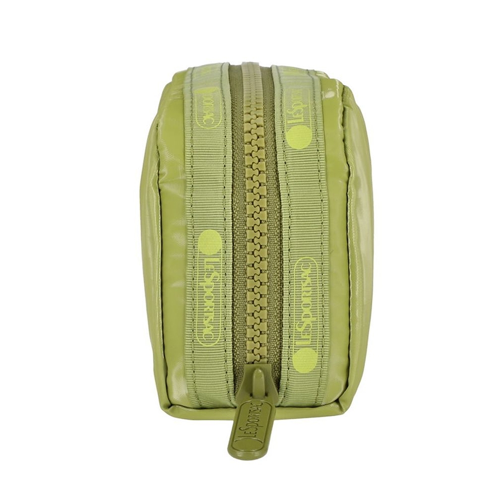 |快速出貨|Lesportsac Rectangular Cosmetic 長形化妝包/ 亮面橄欖綠, , large