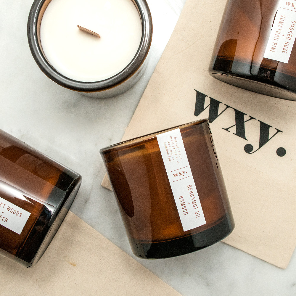 【英國 wxy】Amber 蠟燭/2種尺寸/4種香味可選, , large