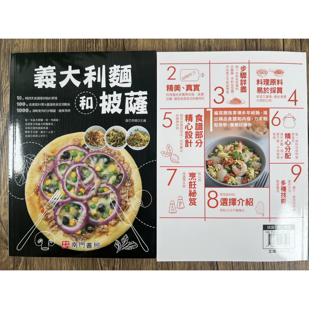《南門書局》食譜系列~義大利麵和披薩pizza, , large