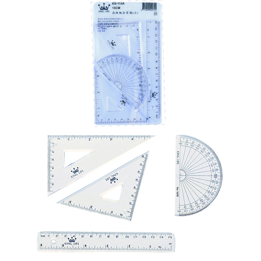 徠福 Life 組合定規(尺組)(KS-115), , large