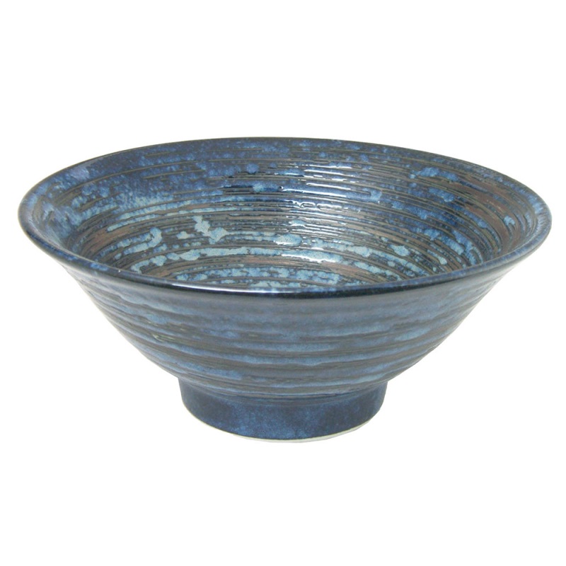 [豐名日本餐具] 5.8麵井 藍寶漩 / H20-58NW, , large
