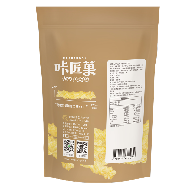 [品毅]卡匠菓-老琥糖口味100g, , large