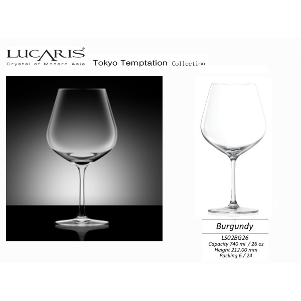 Lucaris 無鉛水晶玻璃酒杯 紅酒杯 白酒杯 香檳杯 波爾多紅酒杯 東京系列 金益合玻璃器皿, , large