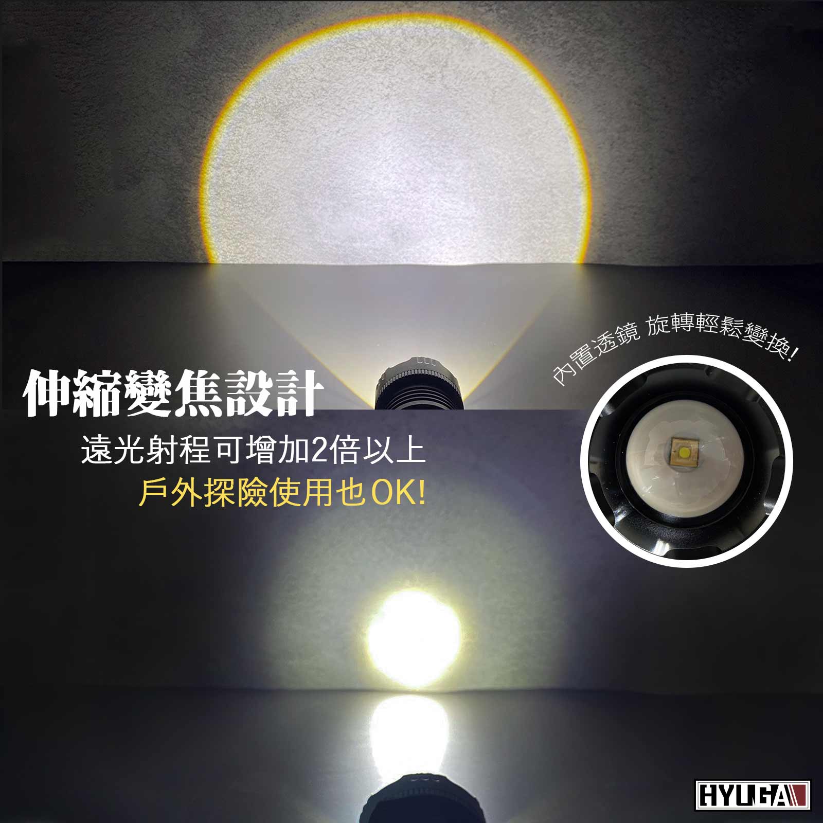 [PA LED] PX6軍規級手電筒 緊急照明, , large