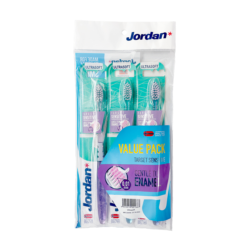 Jordan 牙刷 超纖細敏感型-超軟毛 J-01667, , large