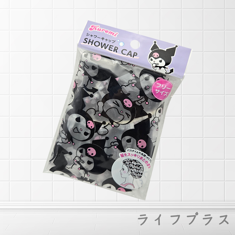 日本進口單層浴帽-庫洛米-3入, , large