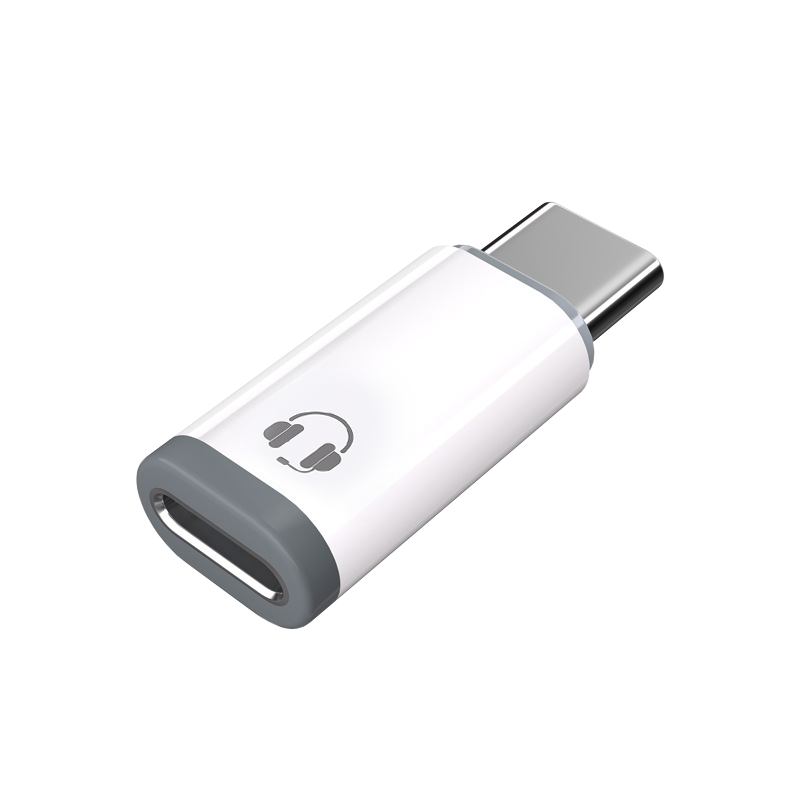 【好米企業社】轉接頭 Lightning 轉 Type-C 迷你轉接頭 耳機轉接頭 PD快充轉接頭 音頻款-不可充電, , large