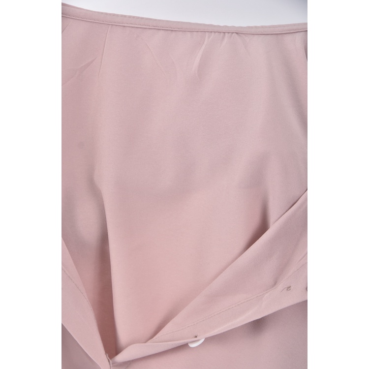 (M) 日系粉色長袖上衣二手衣, , large