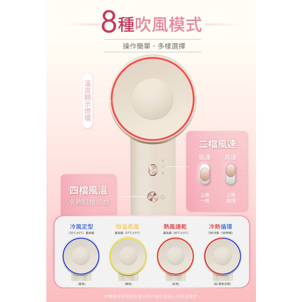 WHALL WD-901 專業負離子吹風機 負離子 輕量 吹風機, , large