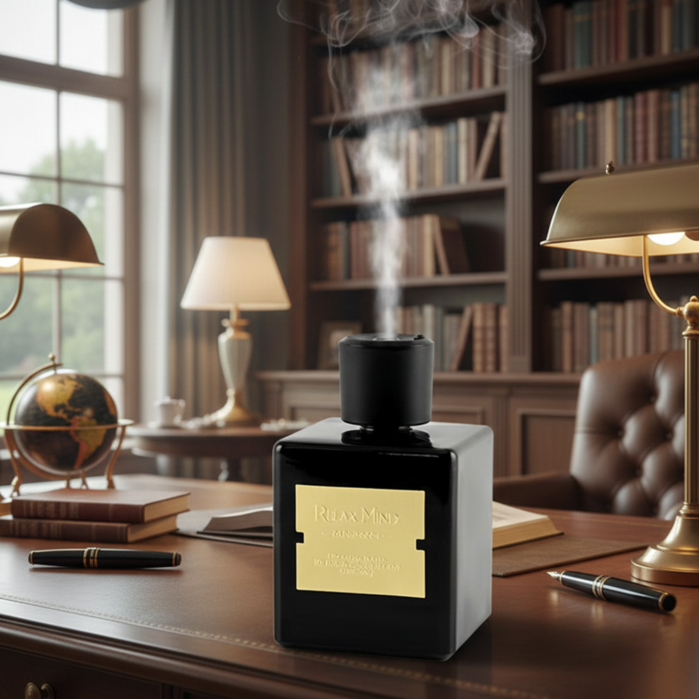 自動噴霧香氛機 501ML 禮盒裝【全季禪茶】自動擴香 自動噴香機 擴香機 精油香薰機 香氛機 家用香氛機 香薰噴霧機 大容量, , large