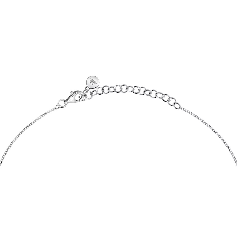 【MORELLATO】Tesori 925純銀小花項鍊 SAIW184, , large