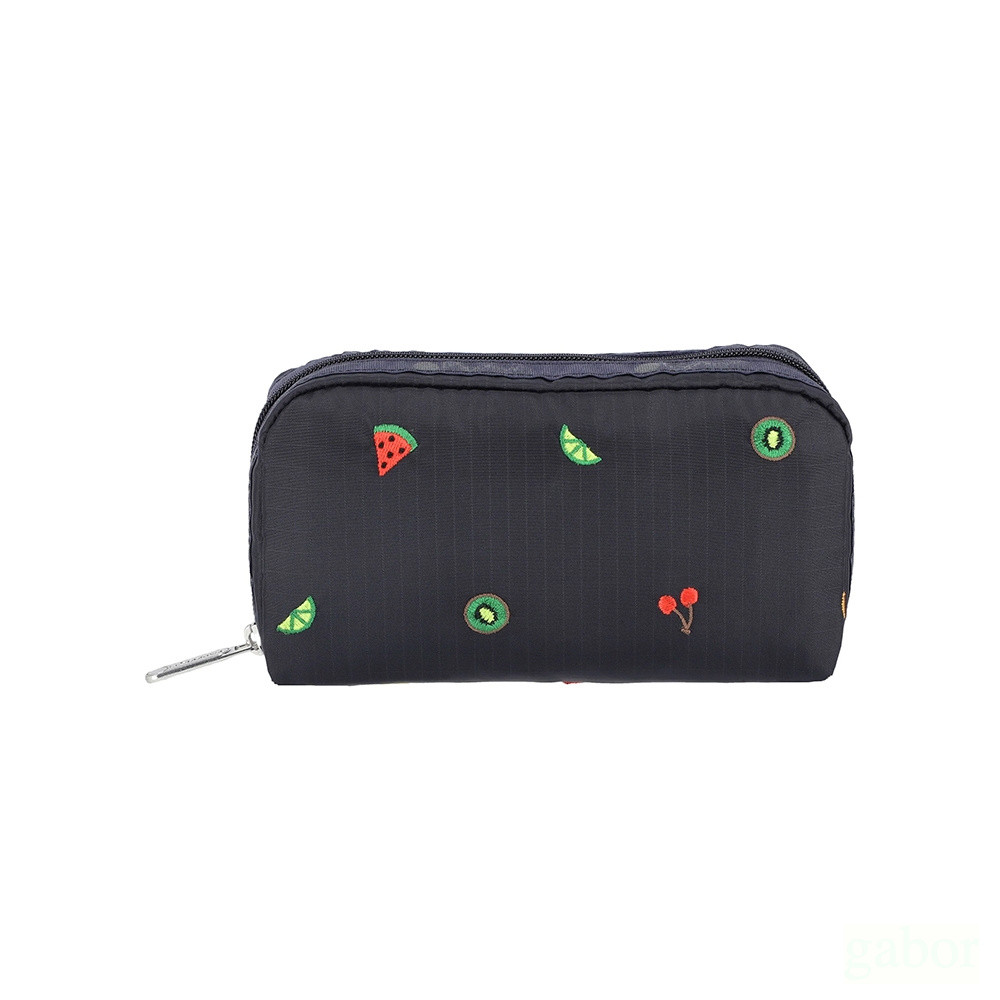LeSportsac Rectangular Cosmetic 長形化妝包 -鮮果彩繡, , large