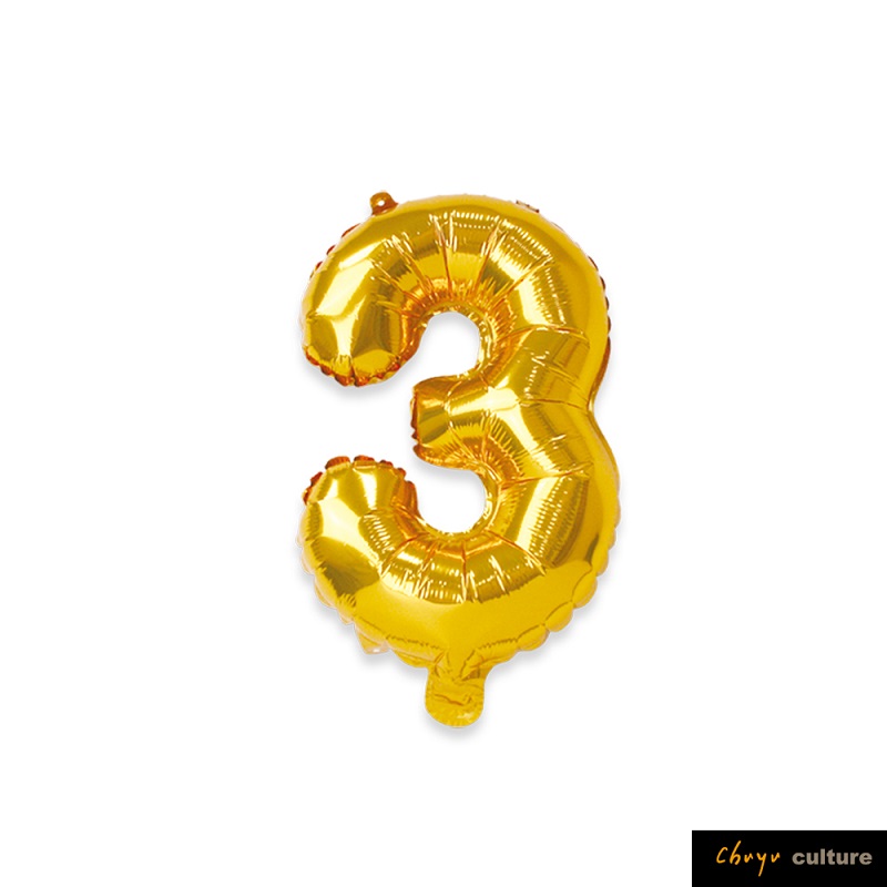 Number Foil Balloon, , large