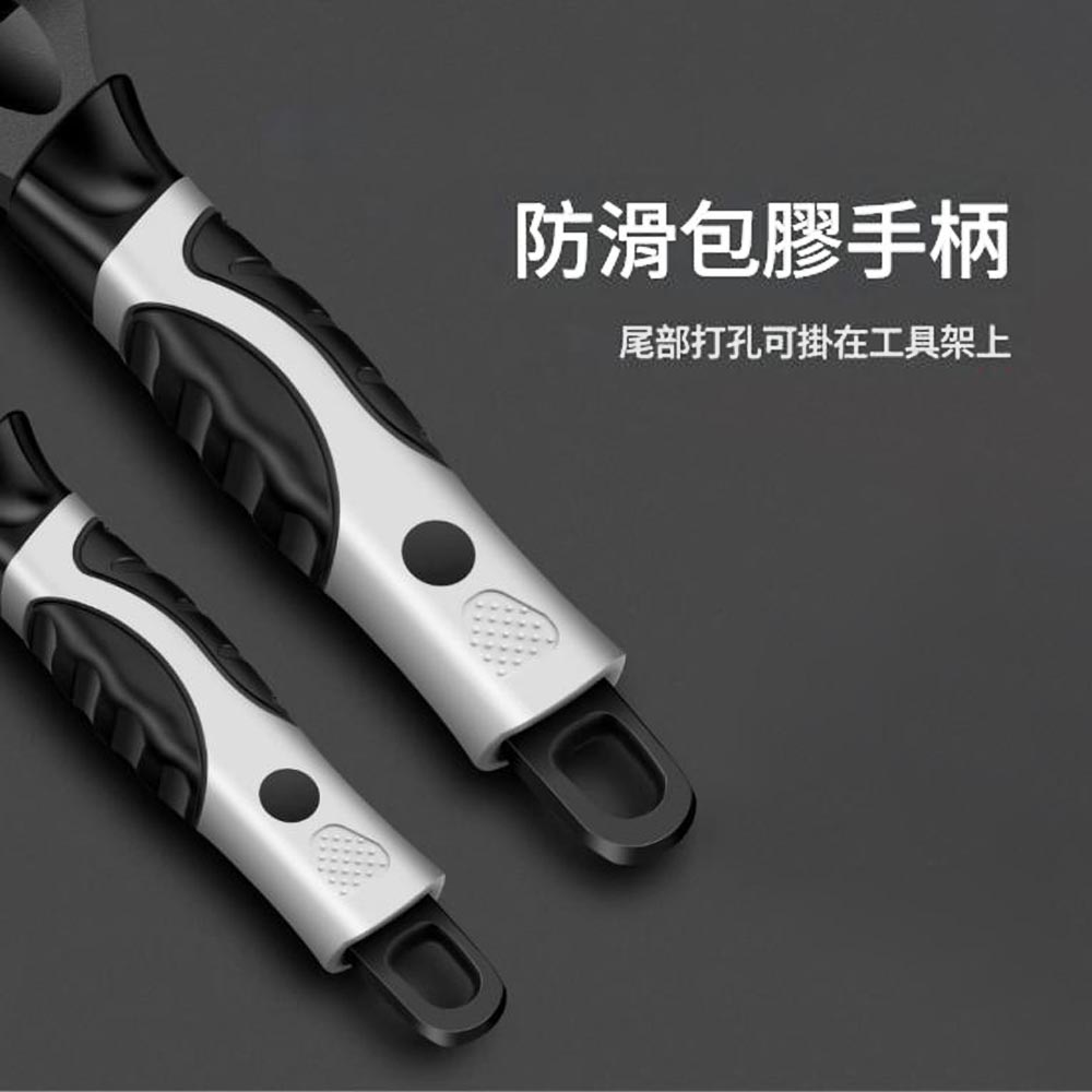 Precision 8-inch large opening adjustable wrench, , large