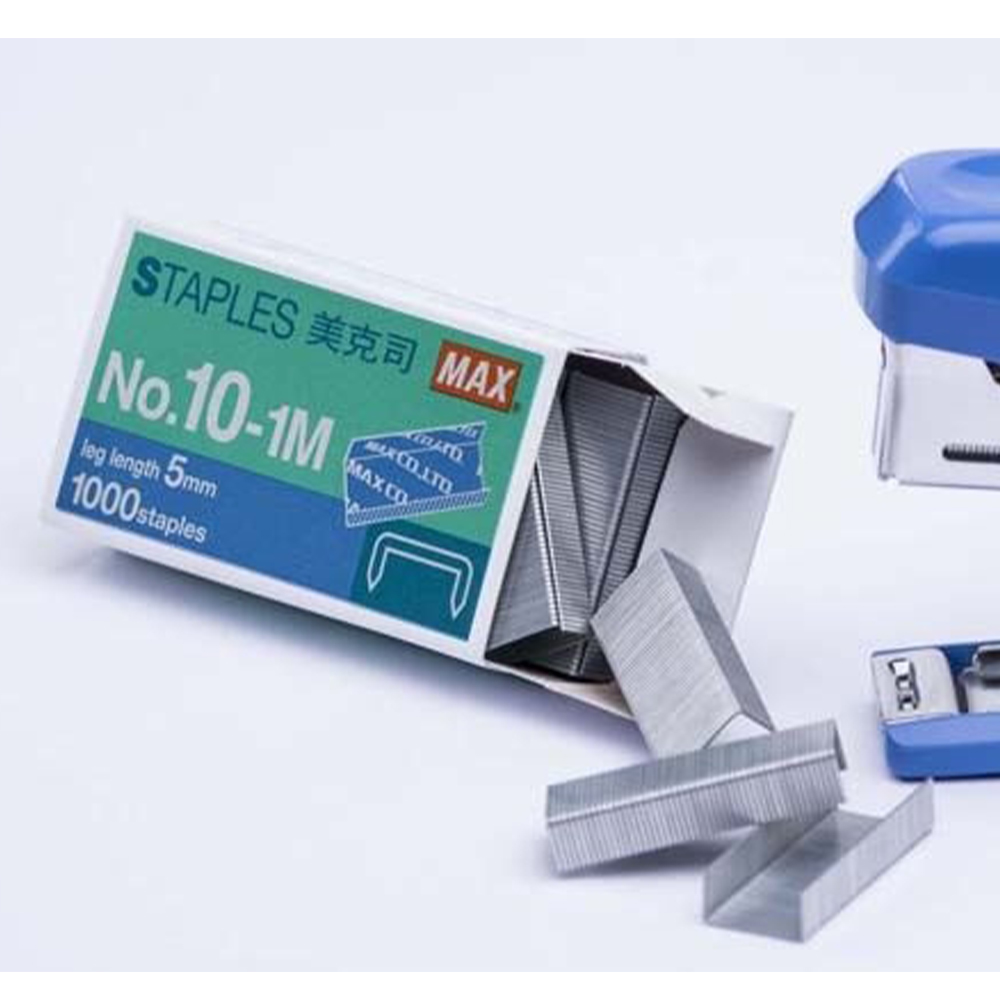 【龍品文創】MAX 十號 訂書針 10號-1小個, , large