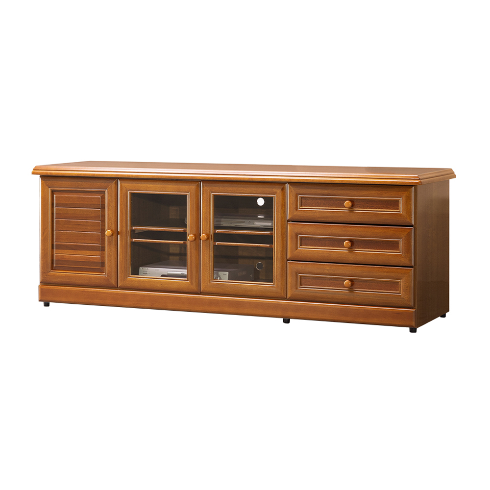 【唯熙傢俱】奧莉薇樟木色6尺電視櫃, , large