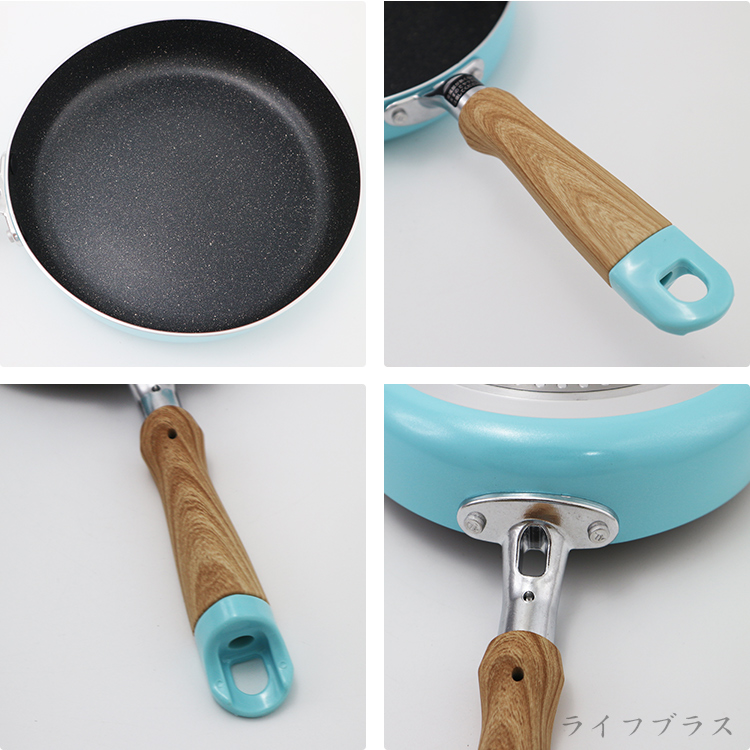日本進口IH大金不沾平底鍋-20cm-2支, , large