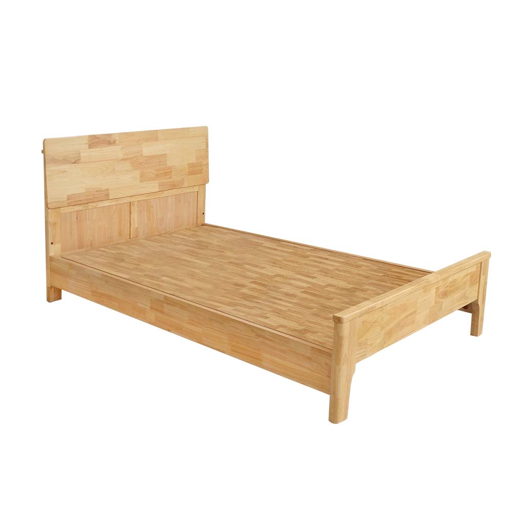 【Homelike】喜家居單人3.5尺實木床架組(附床板)(2335), , large