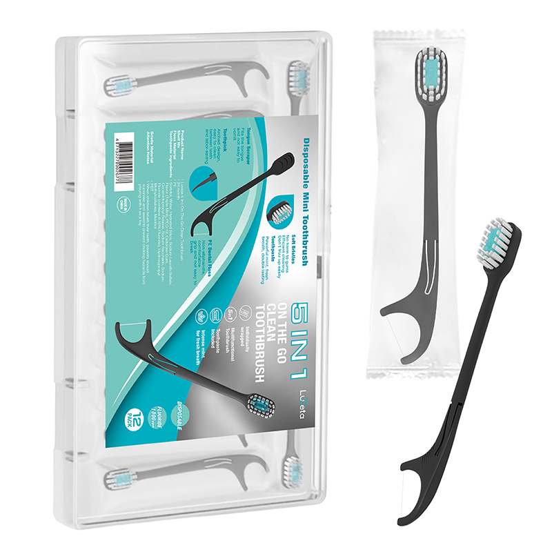 5in1 OTG Travel Toothbrush - 12pieces