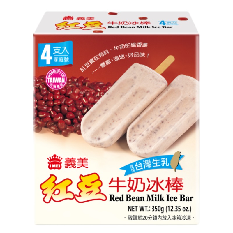 I-MEI RED BEAN MILK ICE BAR