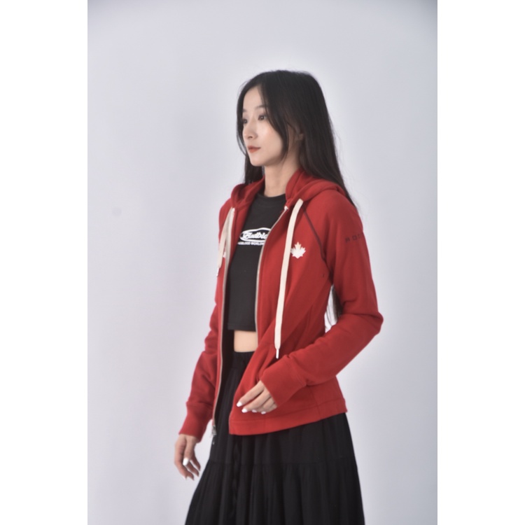 (S) roots連帽紅色外套二手衣, , large