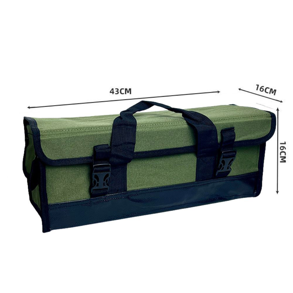 40cm tool storage bag - army green (46x16x16cm), , large