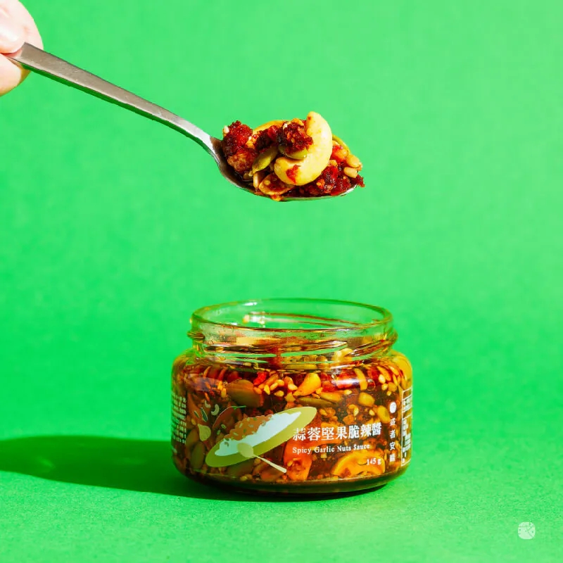 [或者安醬]蒜蓉堅果脆辣醬, , large