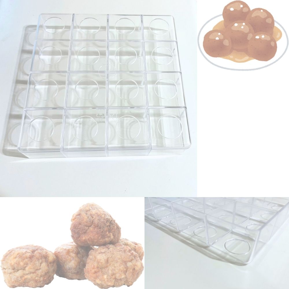 金德恩 GS MALL 台灣製造 製肉丸器 模具 料理工具 壓肉丸 廚房工具 肉丸器 肉丸製作 肉丸模型 肉丸料理, , large