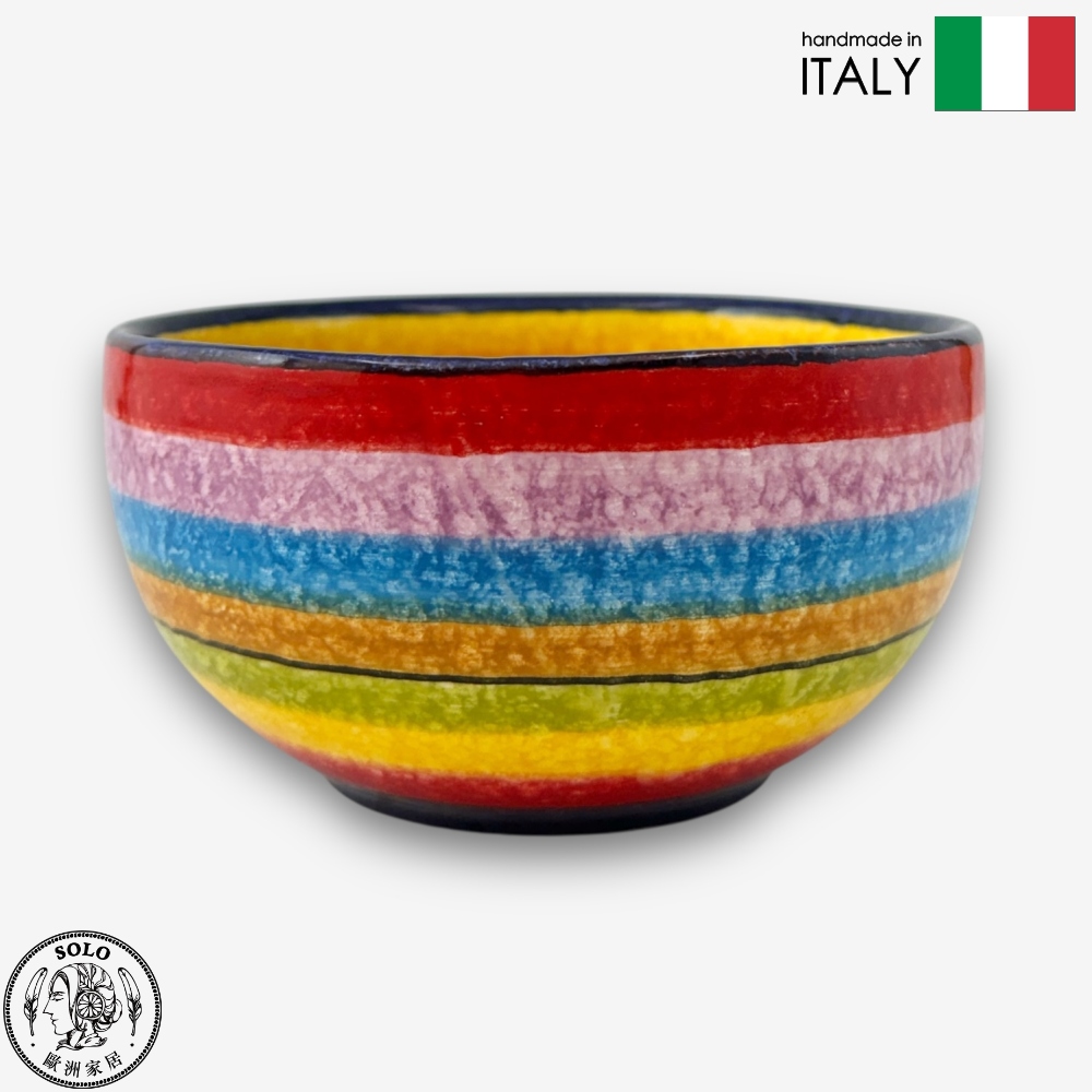 【SOLO Vintage】Modigliani Italian Pottery 13cm Rice Bowl Pop Art Series, , large