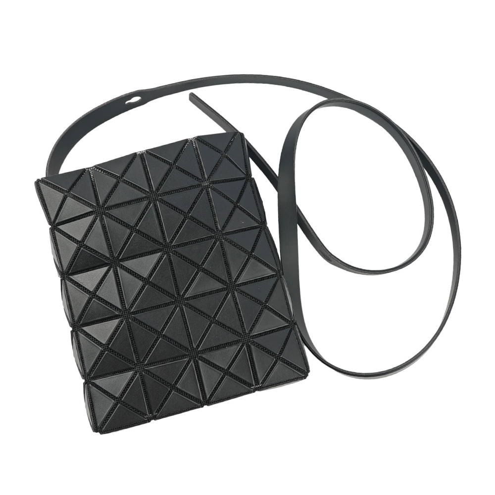 ISSEY MIYAKE BAO BAO Prism 5x4 霧面斜背包/啞光黑, , large