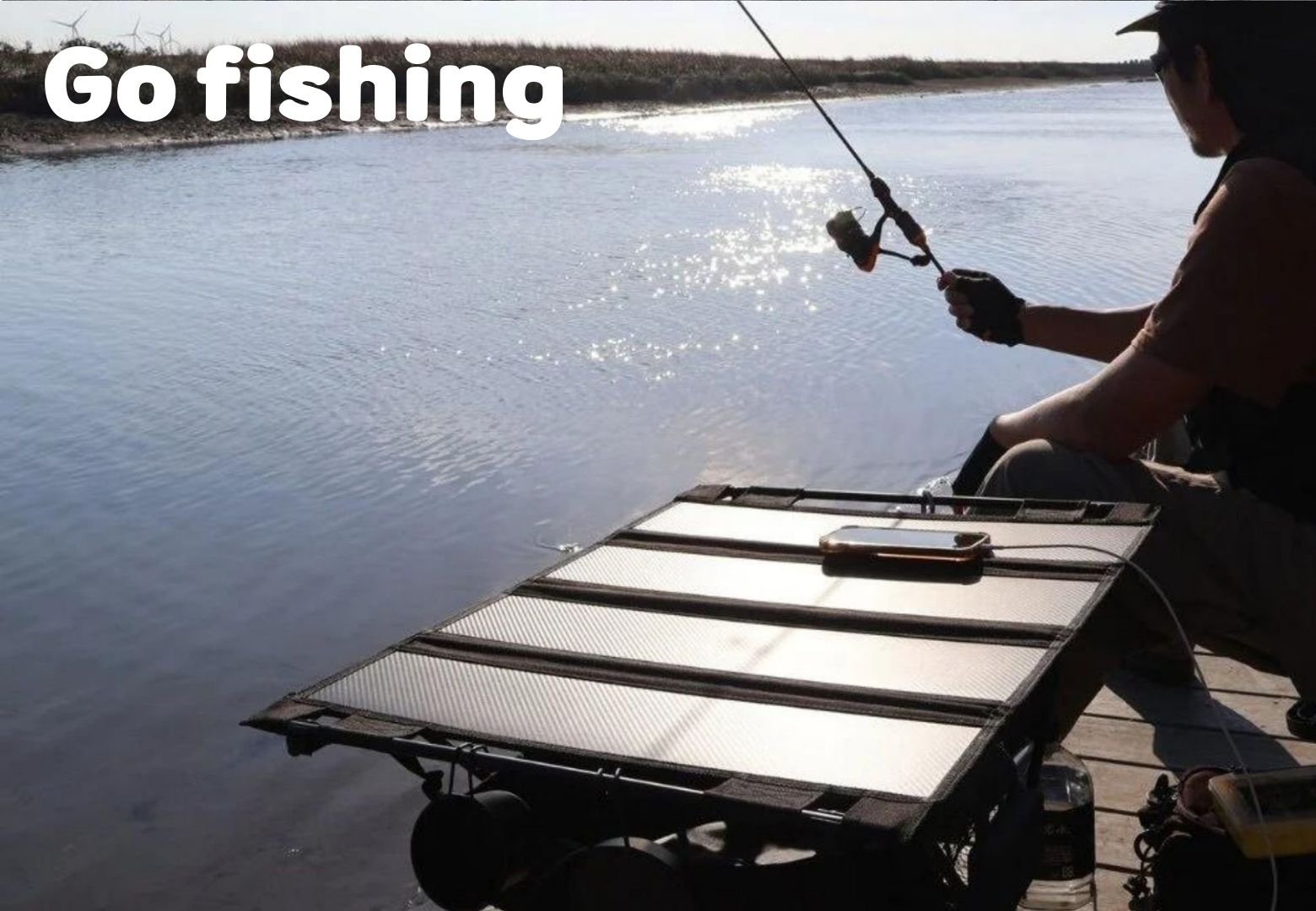 【emirai】45W太陽能充電戰術桌 二代EMRS45T !! 能充電的戶外戰術桌！雙重使用設計, , large